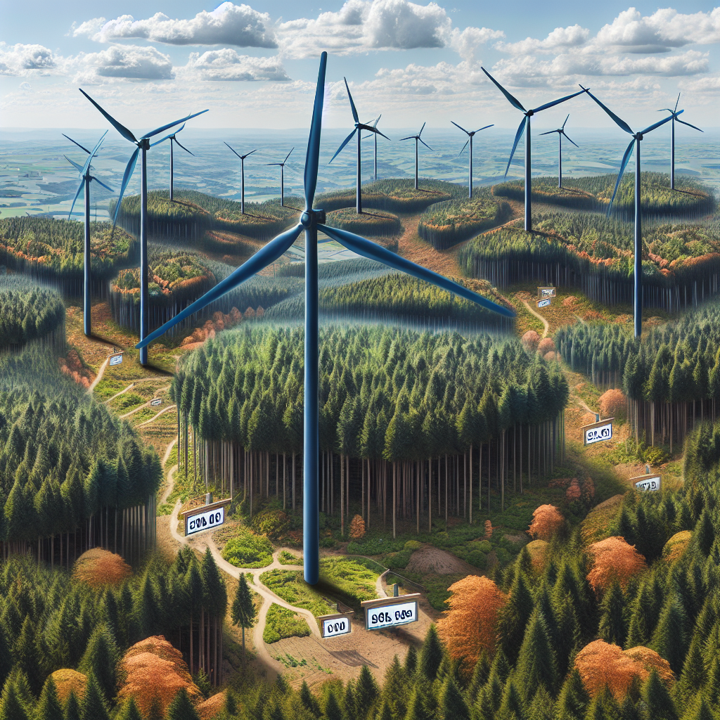 Einfluss von Windkraftanlagen auf Waldpreise